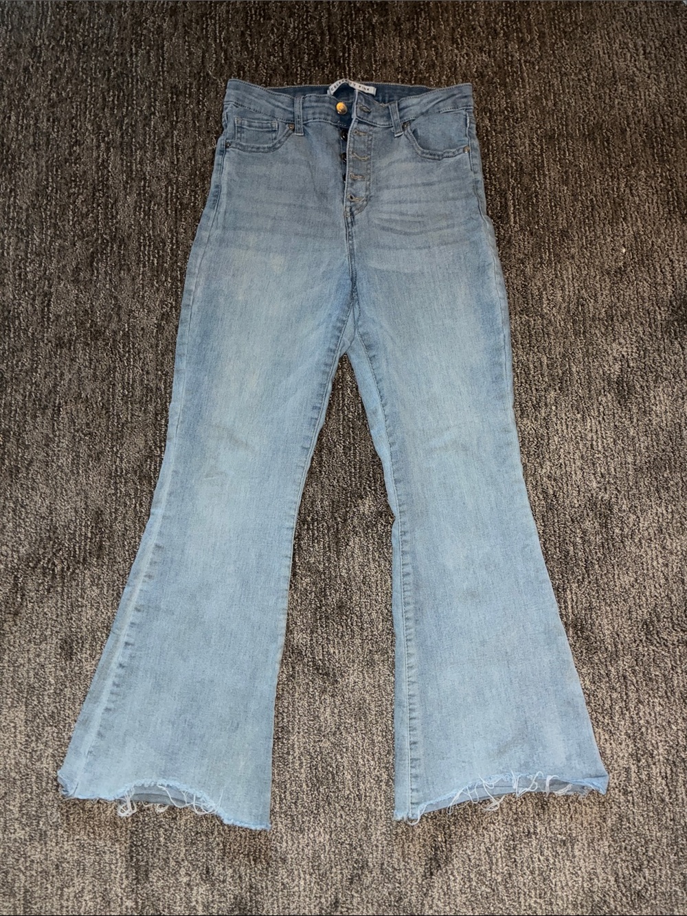 Celebrity Pink Light Blue High-Rise Flare Jeans 29x28
